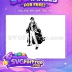 Free Tuxedo Robe Free Bowtie Formal Harry Potter Free SVG - Instant Download