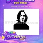 Free Severus Snape Free Dark Arts Professor Harry Potter Free SVG 1 - Instant Download