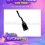 Free Broom Silhouette Free Quidditch Flying Harry Potter Free SVG - Instant Download