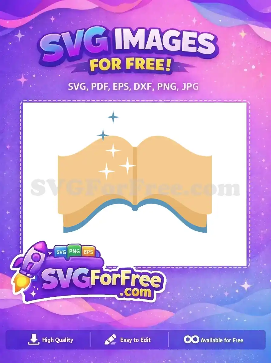 Free Spell Book Free Stars Harry Potter Free SVG