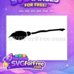 Free Broomstick Silhouette Free Flying Harry Potter Free SVG 2 - Instant Download