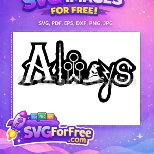 Free Always Wand Quidditch Free Sorting Hat Snake Harry Potter Free SVG