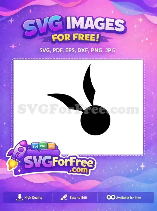 Free Golden Snitch Silhouette Free Winged Ball Harry Potter Free SVG 2 Free Golden Snitch Silhouette Free Winged Ball Harry Potter Free SVG 2