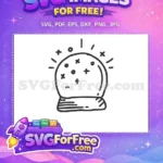 Free Circle Star Markings Free Glowing Harry Potter Free SVG - Instant Download