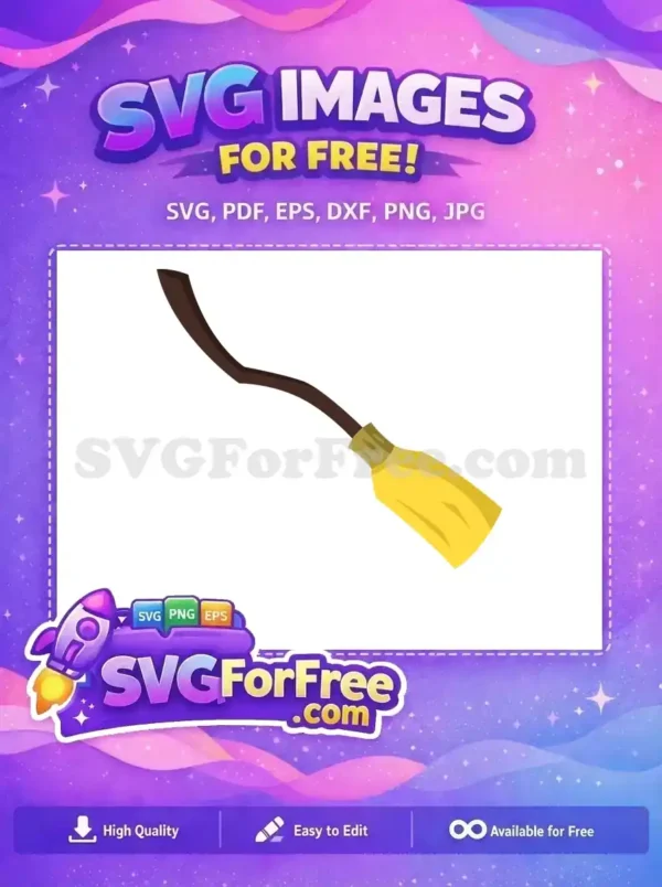 Free Broomstick Detail Free Quidditch Sport Harry Potter Free SVG