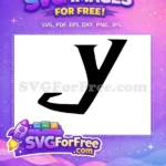 Free Initial Y Free Black Letter Harry Potter Free SVG - Instant Download