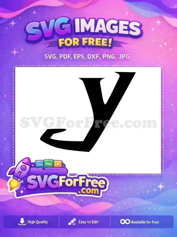 Free Initial Y Free Black Letter Harry Potter Free SVG Free Initial Y Free Black Letter Harry Potter Free SVG