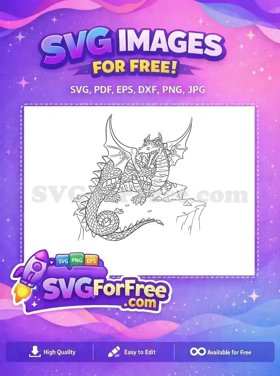 Free Scaled Wings Free Fanged Mouth Harry Potter Free SVG