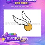Free Golden Snitch Wings Free Harry Potter Movie Free SVG 9 - Instant Download