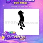 Free House Elf Silhouette Free Sad Face Harry Potter Free SVG - Instant Download