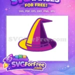 Free Pointed Hat Free Buckle Detail Harry Potter Free SVG - Instant Download