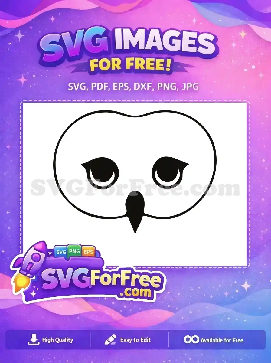 Free Hedwig Snowy Owl Free Simple Harry Potter Free SVG