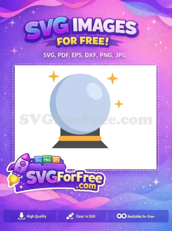 Free Glowing Stars Free Crystal Ball Harry Potter Free SVG