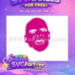 Free Voldemort Angry Expression Free Harry Potter Character Free SVG - Instant Download