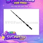 Free Elder Wand Free Magic Dark Arts Harry Potter Free SVG - Instant Download