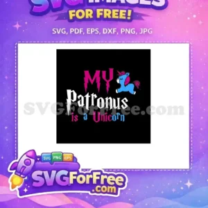 Free Blue Unicorn Free Magical Patronus Harry Potter Free SVG Free Blue Unicorn Free Magical Patronus Harry Potter Free SVG