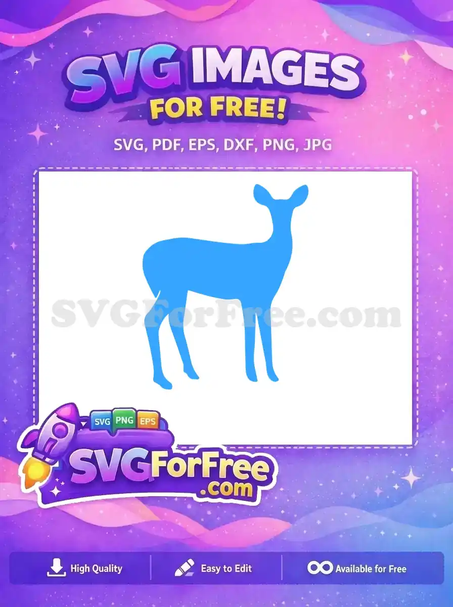 Free Doe Patronus Free Light Blue Harry Potter Free SVG