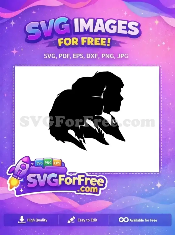 Free Harry Potter Silhouette Free Trio Profile Harry Potter Free SVG
