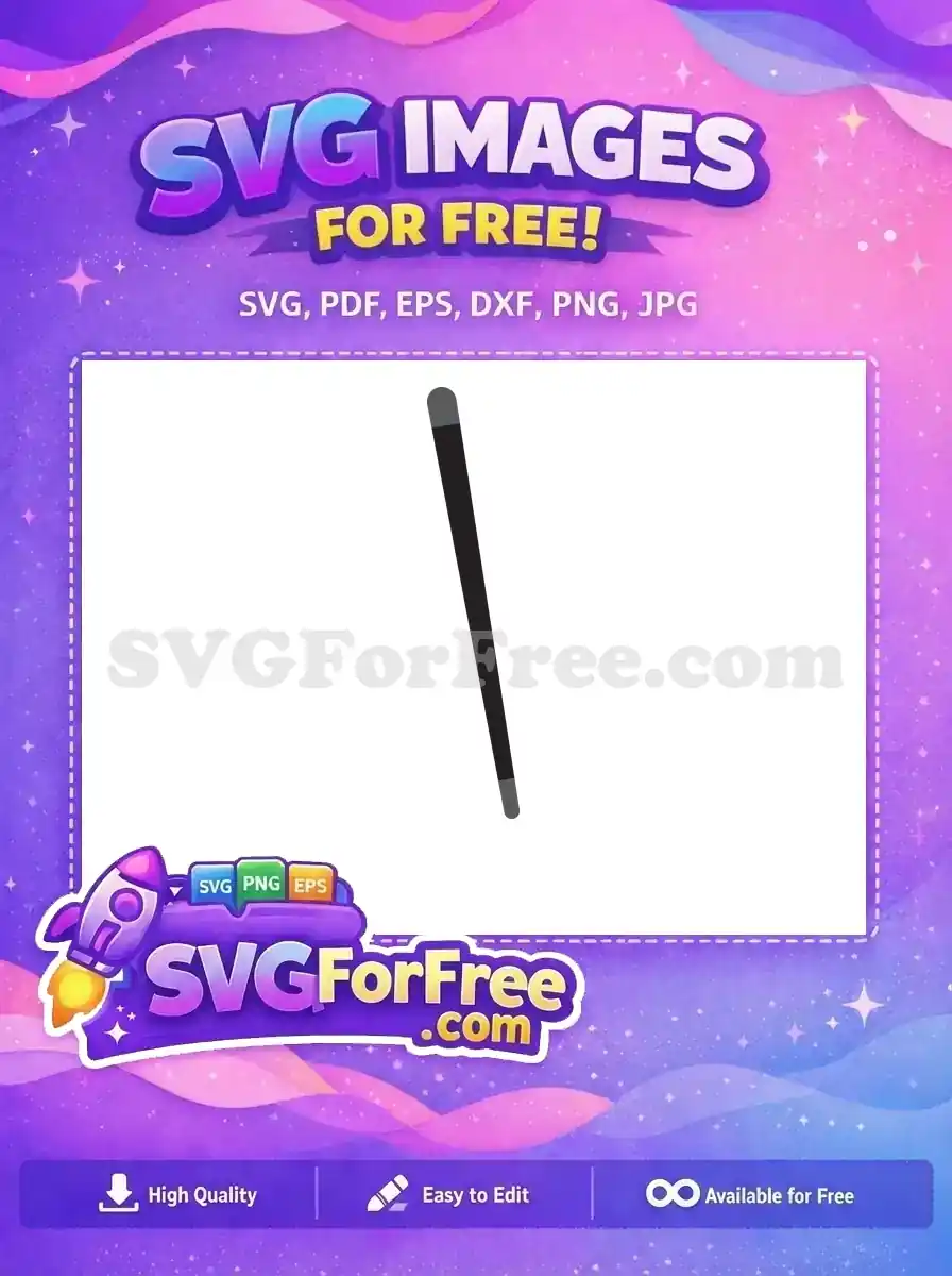 Free Dark Magic Wand Free Harry Potter Item Free SVG