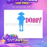 Free Dobby Silhouette Free Pink Lettering Harry Potter Free SVG - Instant Download