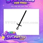 Free Gryffindor Sword Free Godric Gryffindor Harry Potter Free SVG 3 - Instant Download