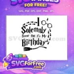 Free Marauder's Map Free Birthday Broom Harry Potter Free SVG - Instant Download