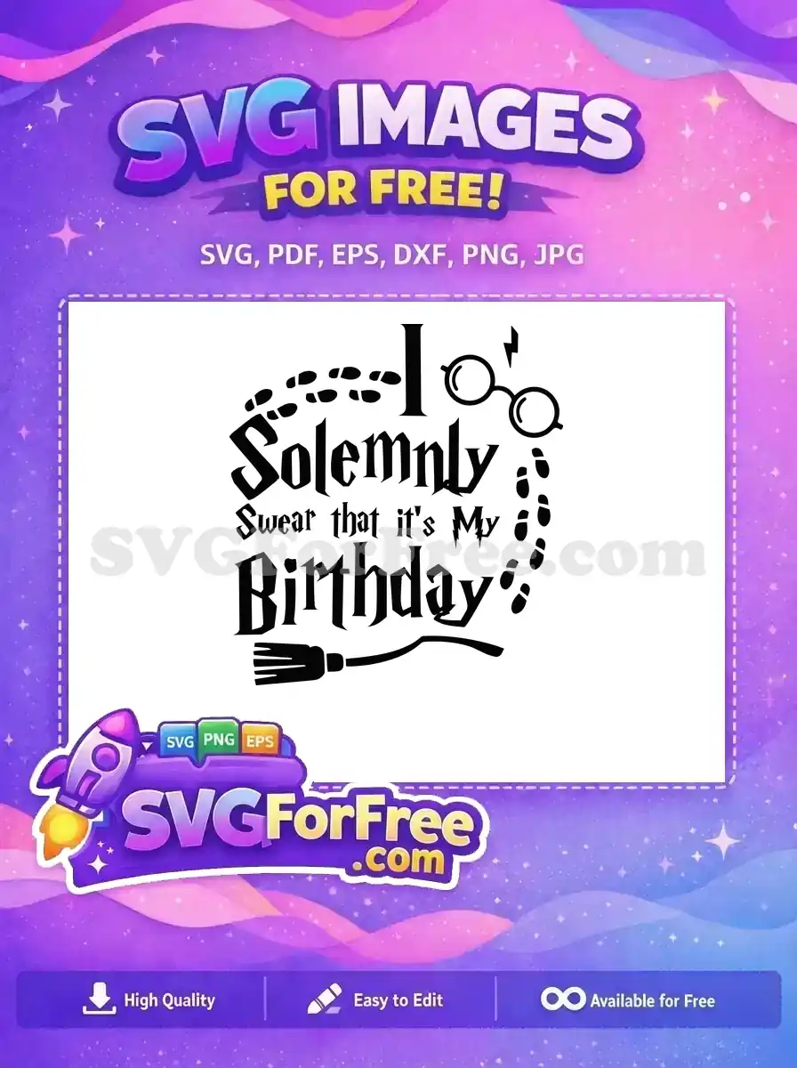 Free Marauder's Map Free Birthday Broom Harry Potter Free SVG