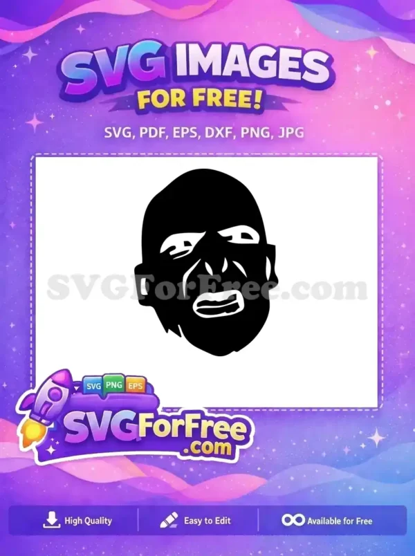 Free Voldemort Angry Expression Free Dark Arts Harry Potter Free SVG