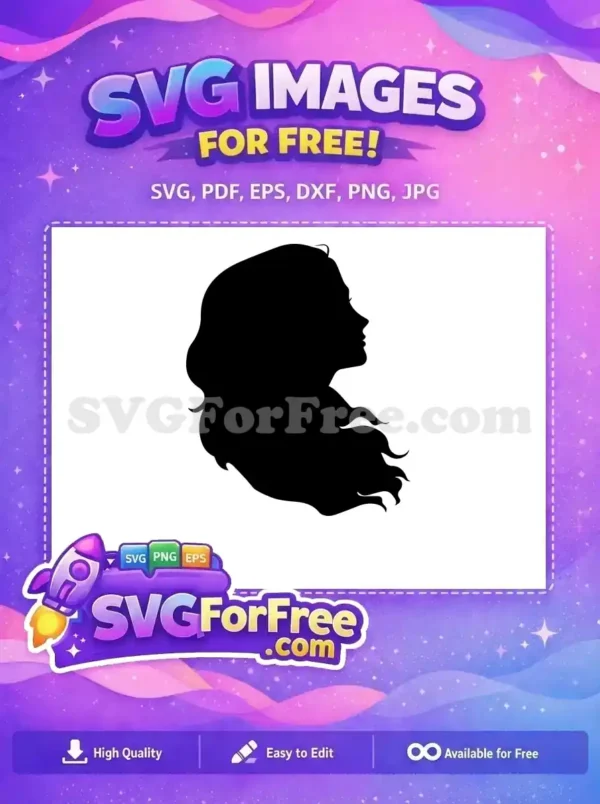 Free Flowing Hair Free Hermione Granger Harry Potter Free SVG