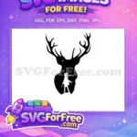 Free Stag Patronus Silhouette Free Harry Potter Scene Free SVG - Instant Download