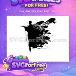 Free Dementor Silhouette Free Soul Sucking Harry Potter Free SVG 2 - Instant Download