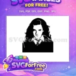 Free Determined Hermione Free Granger Portrait Harry Potter Free SVG - Instant Download