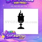 Free Goblet of Fire Free Silhouette Harry Potter Free SVG - Instant Download