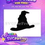 Free Silhouette Sorting Free Hat Harry Potter Free SVG - Instant Download