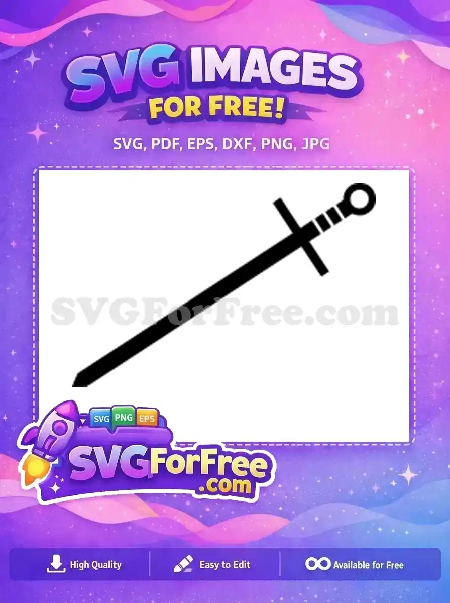 Free Sword Hilt Free Medieval Sword Harry Potter Free SVG