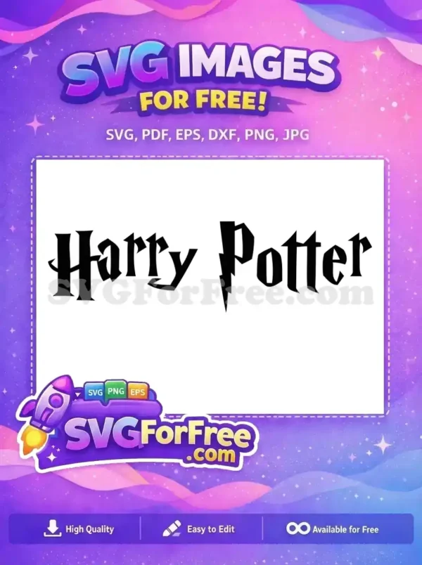 Free Black Font Free Lightning Harry Potter Free SVG 2 Free Black Font Free Lightning Harry Potter Free SVG 2