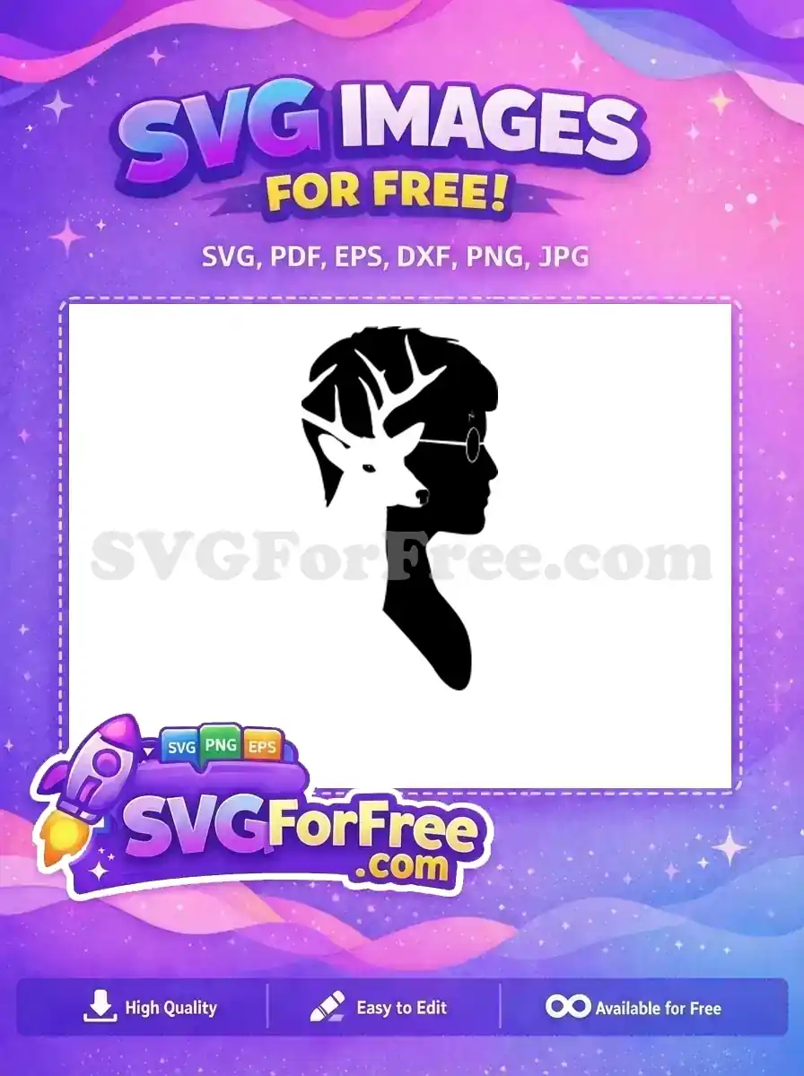 Free Patronus Deer Free Harry Potter Silhouette Harry Potter Free SVG