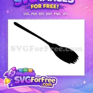 Free Broom Silhouette Free Flying Harry Potter Free SVG