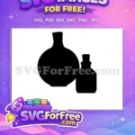 Free Potion Bottle Free Simple Harry Potter Free SVG - Instant Download