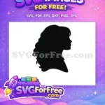 Free Silhouette Portrait Free Hermione Granger Harry Potter Free SVG - Instant Download