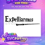 Free Expelliarmus Spell Free Wand Harry Potter Free SVG 4 - Instant Download