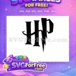 Free Hogwarts Letters Free Lightning Scar Harry Potter Free SVG - Instant Download