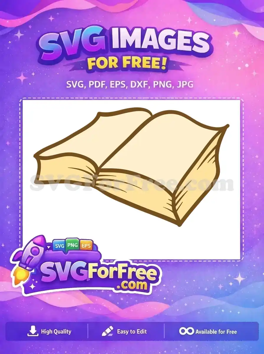 Free Spell Book Free Open Pages Harry Potter Free SVG