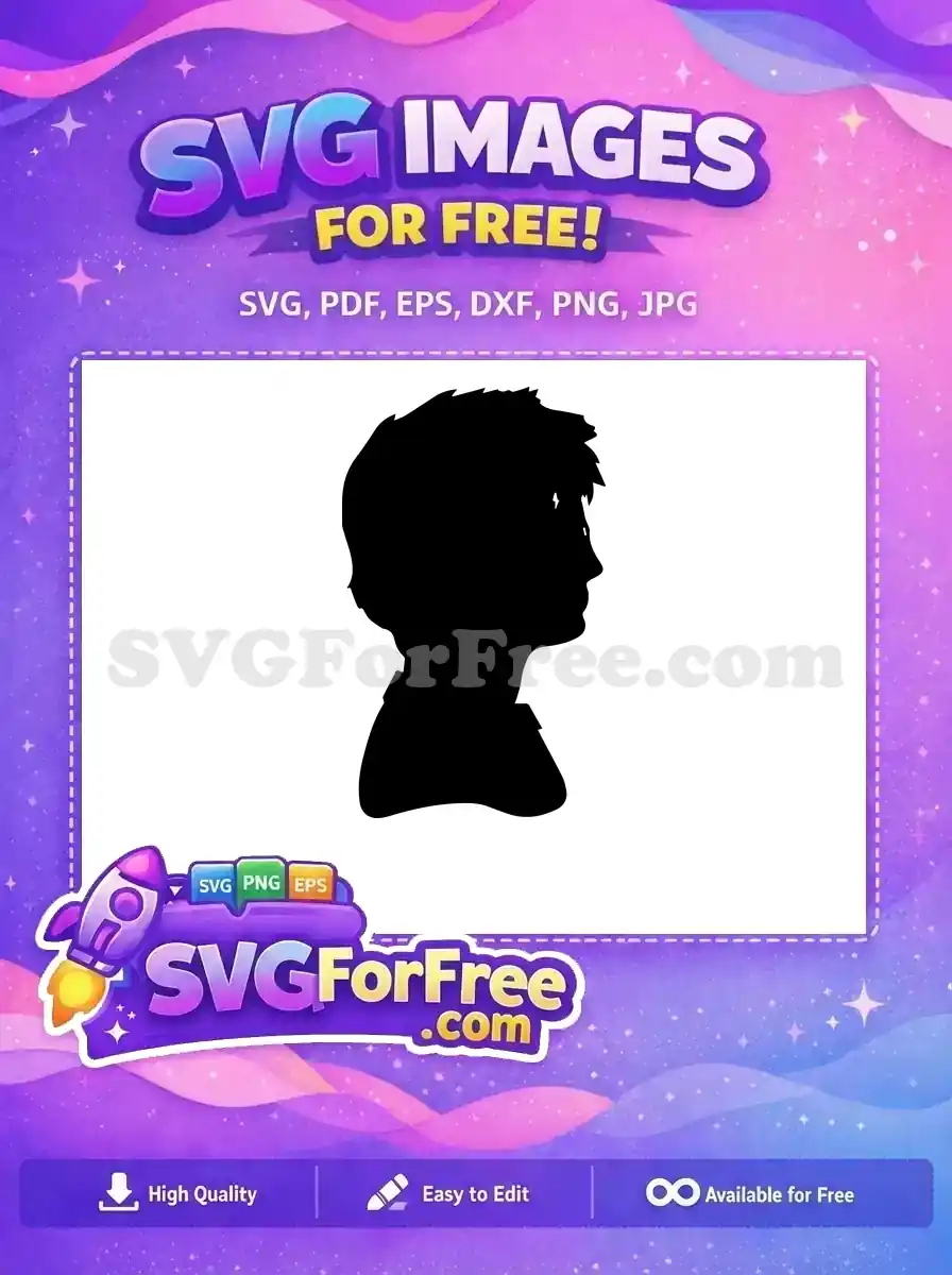 Free Harry Potter Silhouette Free Boy Wizard Harry Free SVG