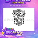 Free Slytherin Crest Free Snake Emblem Harry Potter Free SVG 5 - Instant Download