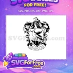 Free Raven Free Heraldry Ravenclaw Harry Potter Free SVG - Instant Download