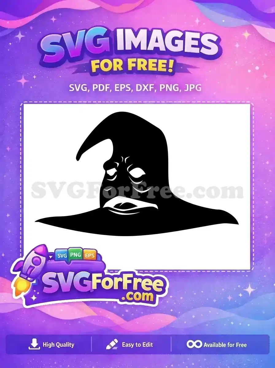 Free Black Hooded Figure Free Evil Wizard Harry Potter Free SVG