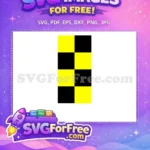 Free Hufflepuff Colors Free Yellow Black Harry Potter Free SVG - Instant Download