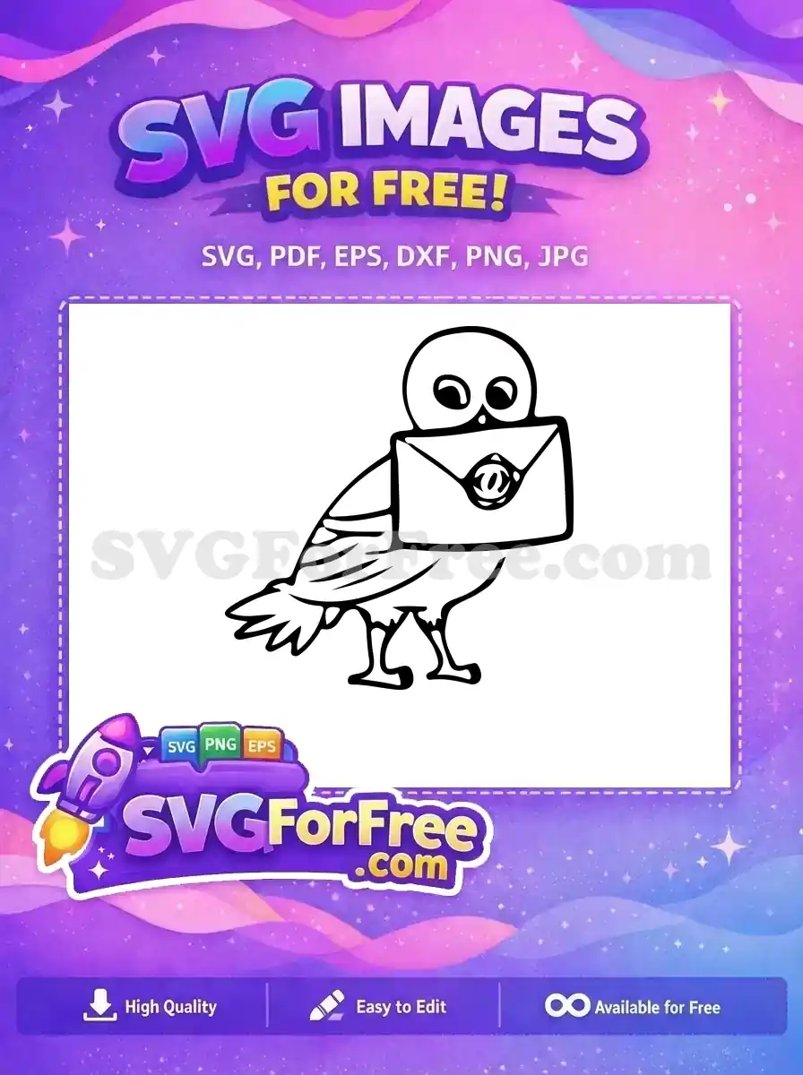 Free Hedwig Delivery Free Letter Harry Potter Free SVG