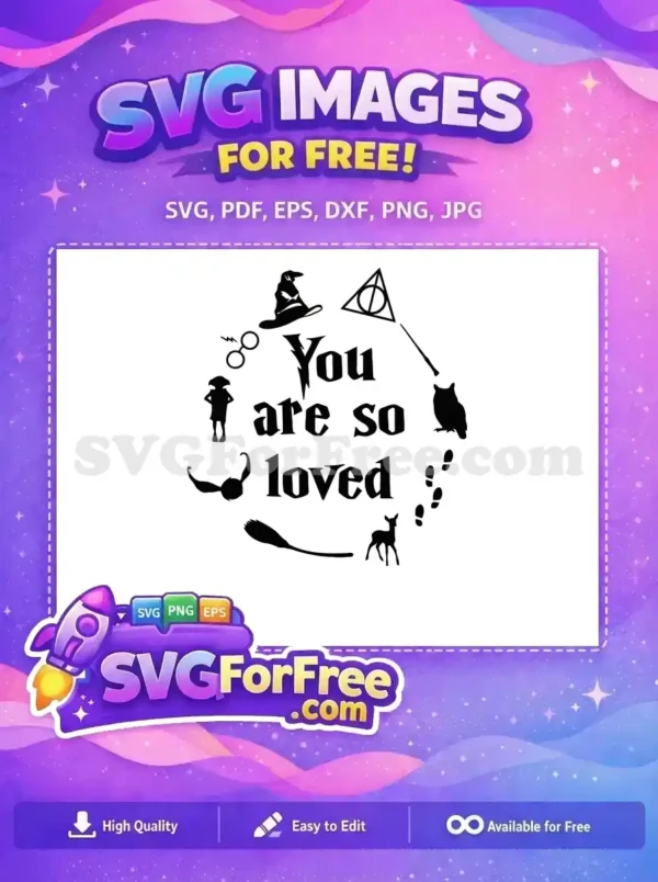 Free Hogwarts Elements Free Magical Accessories Harry Potter Free SVG